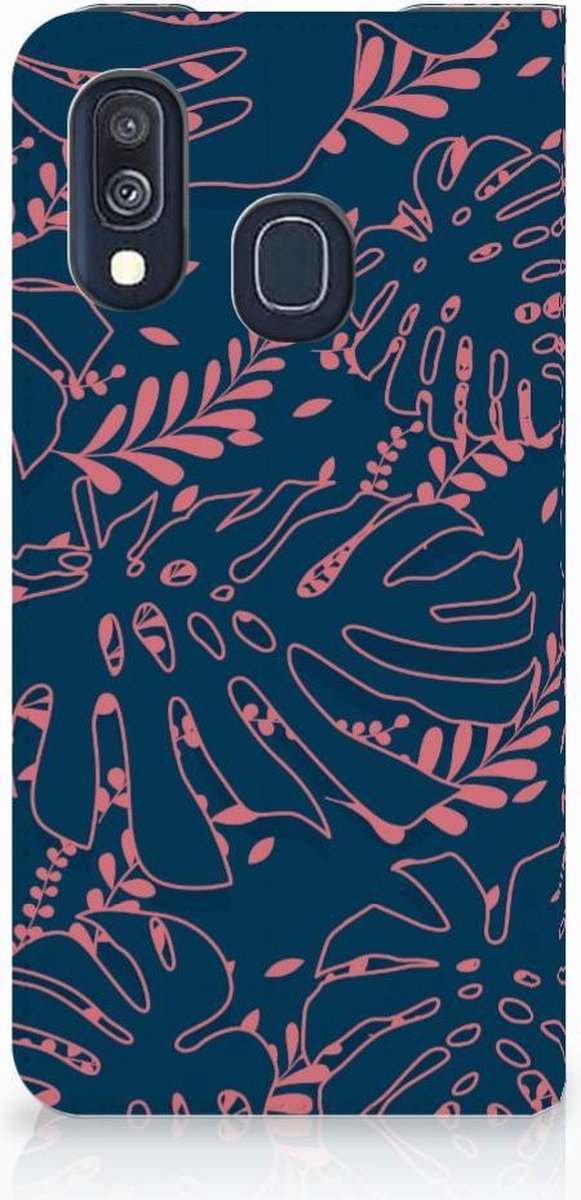 Samsung Galaxy A40 Smart Cover Palm Leaves