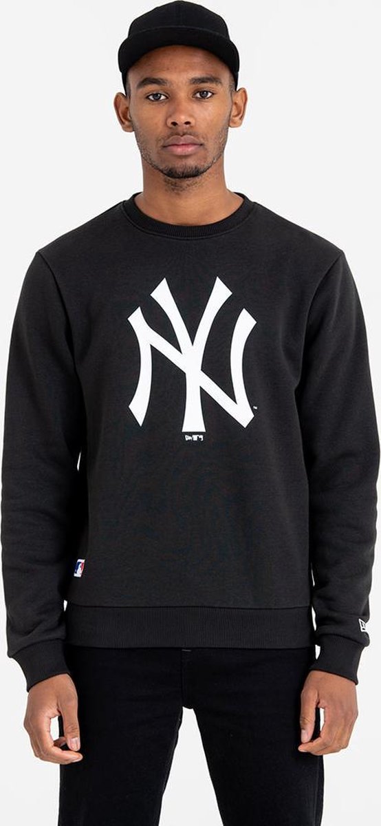 New Era TEAM LOGO CREW New York Yankees Trui - Black - S