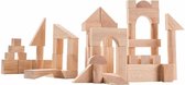 Plan Toys 50 blanke houten blokken