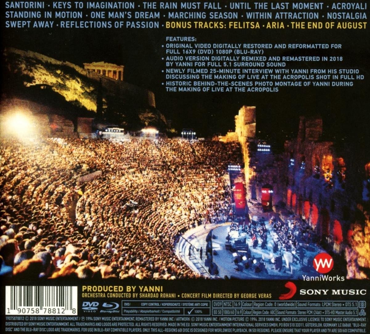 Live at the Acropolis 25th Anniversary Remastered Deluxe Edition
