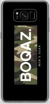 BOQAZ. Samsung Galaxy S8 hoesje - Labelized Collection - Camouflage print BOQAZ