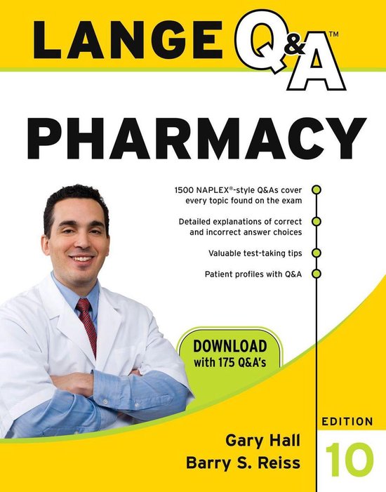 Lange Q&A Pharmacy, Tenth Edition - cover