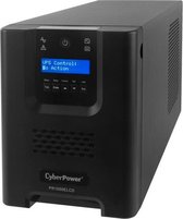 CyberPower PR1000ELCD UPS 1 kVA 900 W 8 AC-uitgang(en)