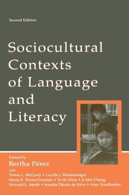 Sociocultural Contexts of Language and Literacy - cover