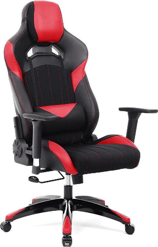 Gaming Stuhl atmungsaktiver Stoff, Bürostuhl ergonomisch, Elastischer Stoff