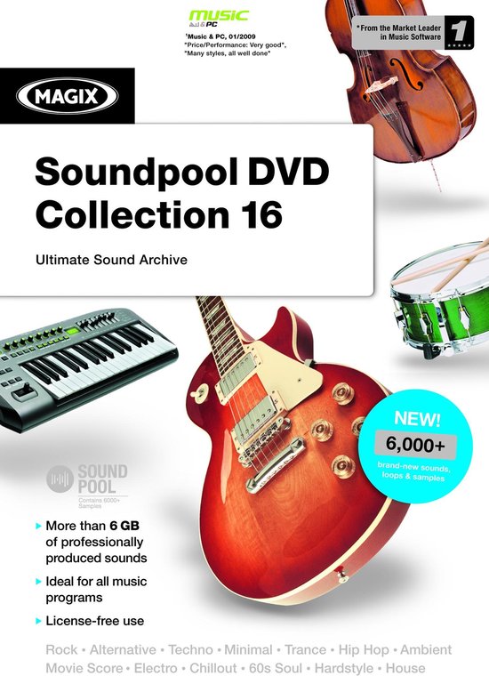 Magix Soundpool Collection 16 (dvd-Rom) | bol.