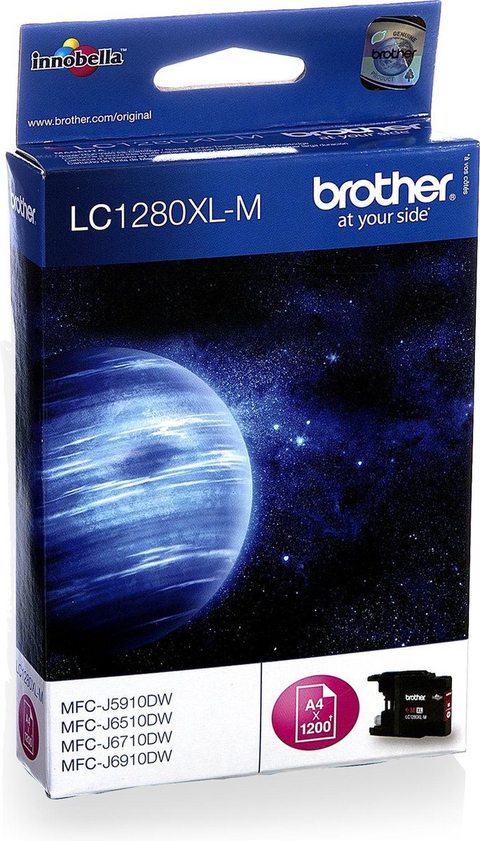 Brother LC-1280 - Inktcartridge - Magenta