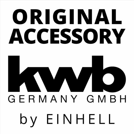 Logo met tekst: 'ORIGINAL ACCESSORY kwb GERMANY GMBH by EINHELL'.