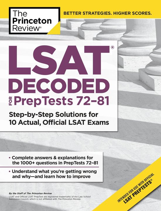 Graduate School Test Preparation - LSAT Decoded (PrepTests 7 ... - cover