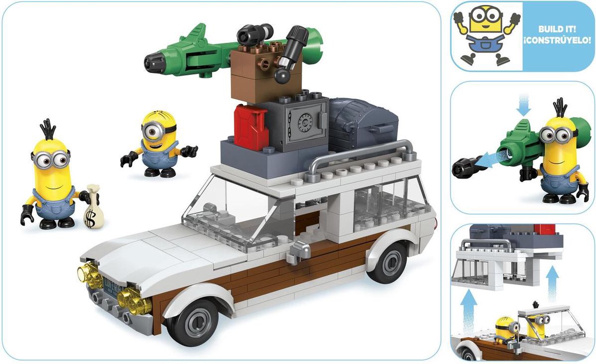  Mega Minions: Mega Bloks Minion Movie Station Wagon