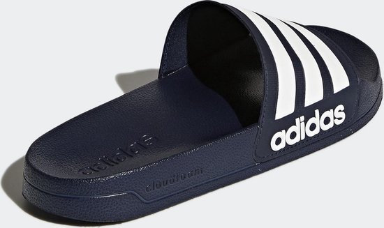 Adidas  Slippers Heren - Collegiate Navy/Cloud White/Collegiate Navy - Maat 44,5 - adidas