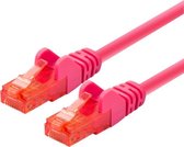 LOGON TCU66U050M netwerkkabel 5 m Cat6 U/UTP (UTP) Magenta