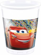 Cars 3 Bekers 200ml 8 stuks