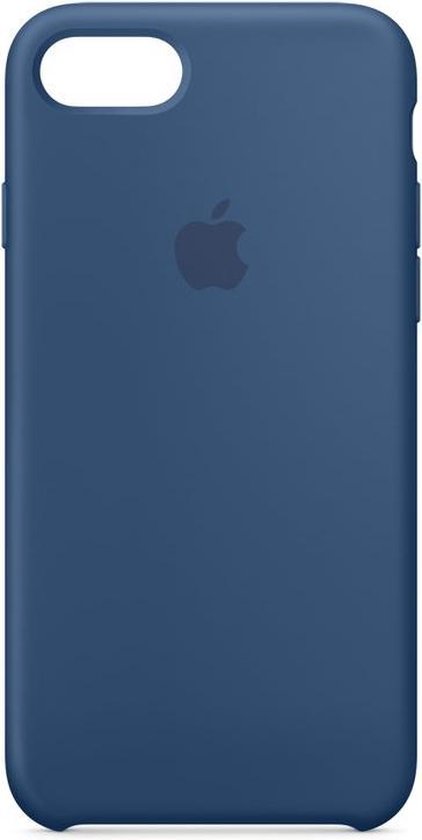 Faeröer Onveilig Arresteren Apple iPhone 7 Silicone Hoes - Blauw (Ocean Blue) | bol.com