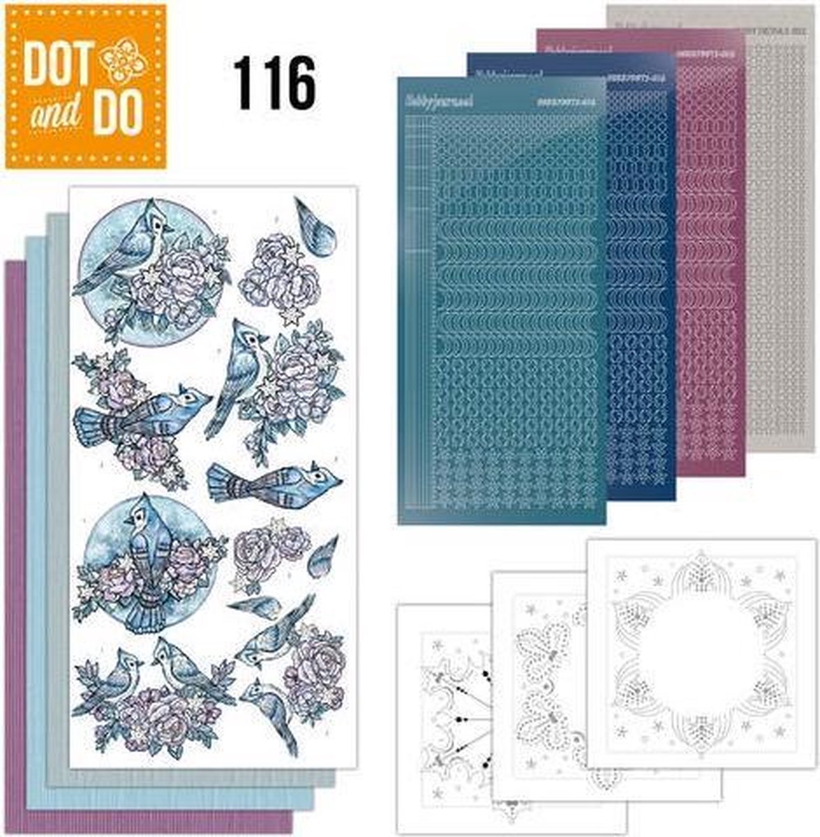 Dot an Do 116 Yvonne Creations  - Winter