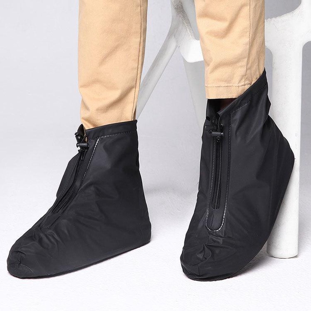 Unisex Regen Overtrek Schoen- Zwart - Maat 41-42 | bol.com