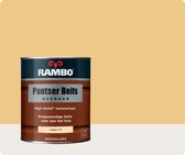 Rambo Pantser Beits Dekkend - 0,75 liter - Zandgeel