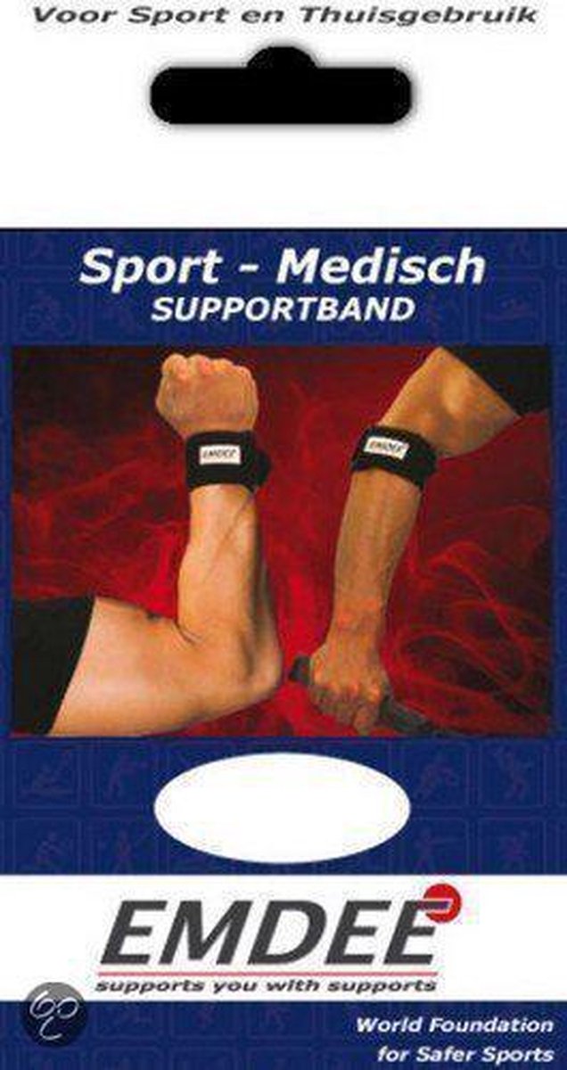Emdee Pols Elleboog - Brace - Zwart