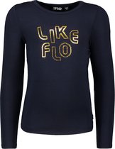 Like FLO Meisjes Shirt met lange mouwen - donkerblauw - Maat 110