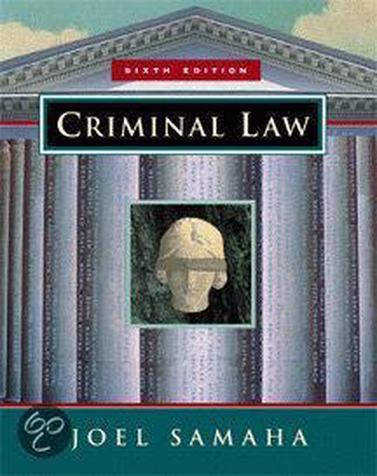 Criminal Law - cover