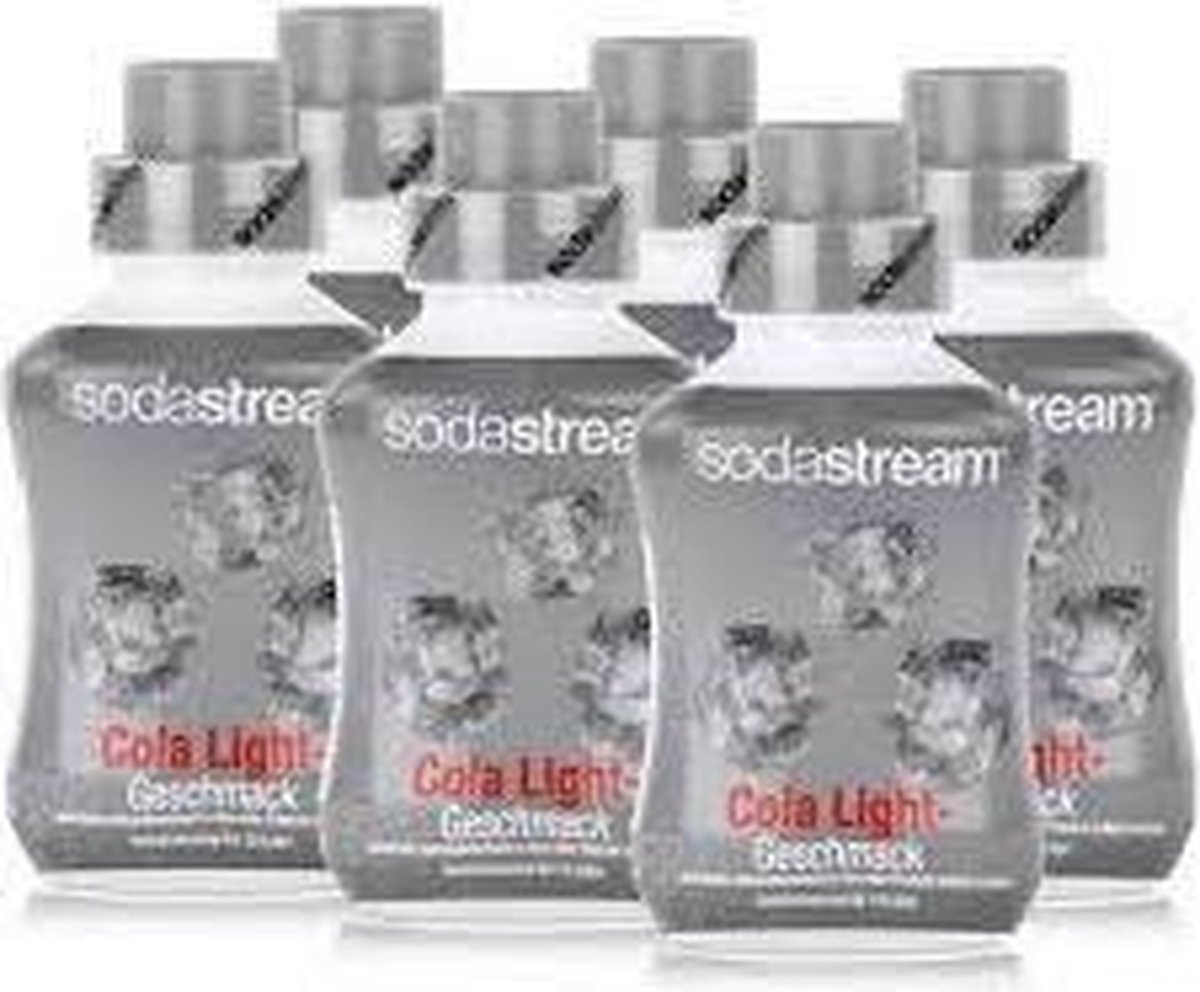 Sodastream 6 x Cola Light 9l 440ml | bol.com