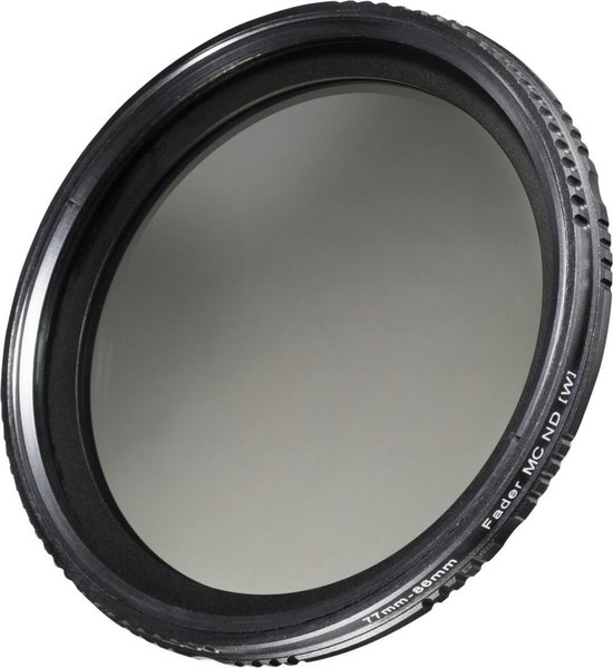 Pig Iron FADE2BLACK Graufilter – Variabel ND2-ND400, 62 Mm – Für Fotos & Videos