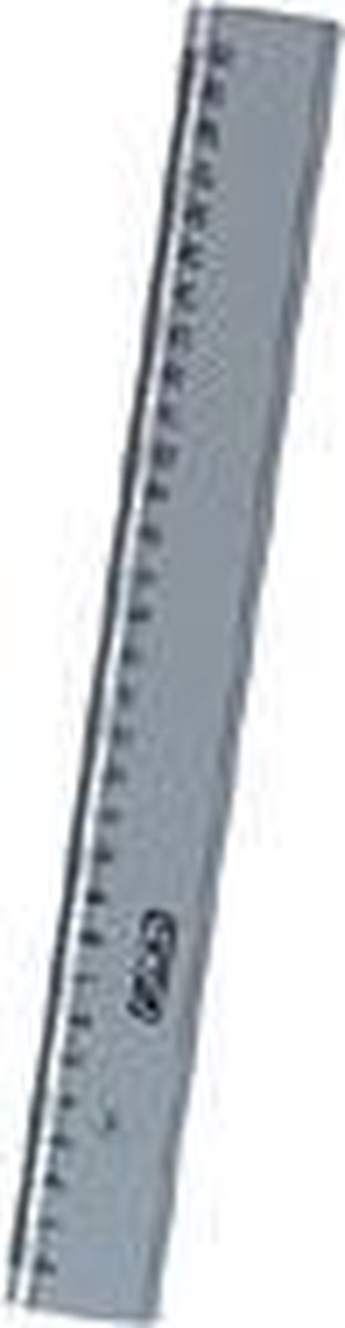 Transparante liniaal, 30 cm