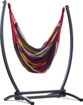 hangstoelstandaard met  hangstoel - VERZINKT METAAL -Hangstoelset-Gazela