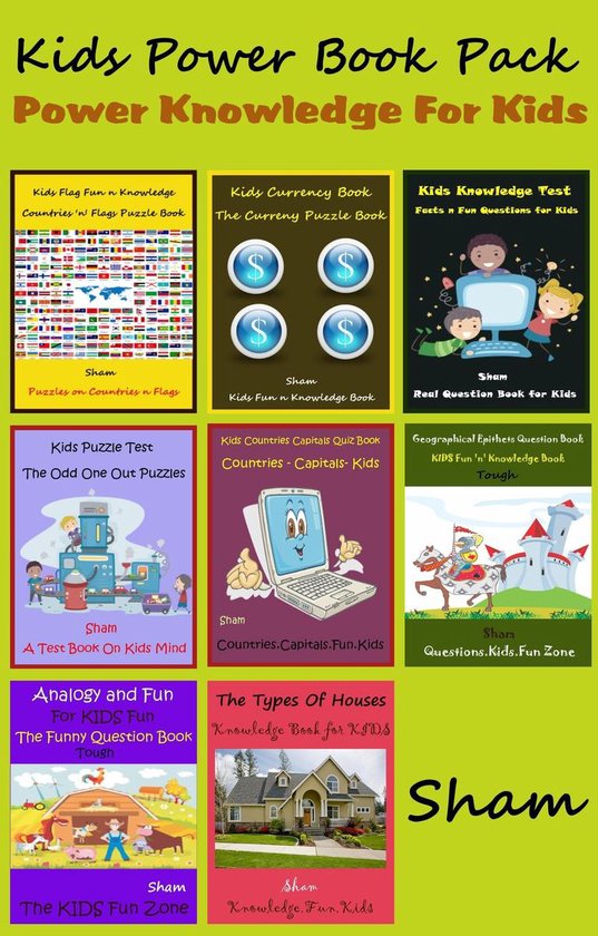 Kids Power Book Pack Power Knowledge For Kids (ebook), Sham