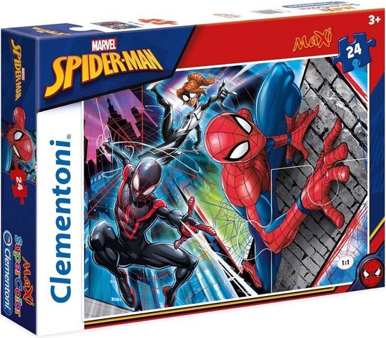 ② Puzzle Spiderman de 24 pièces électronique et interactive — Jouets