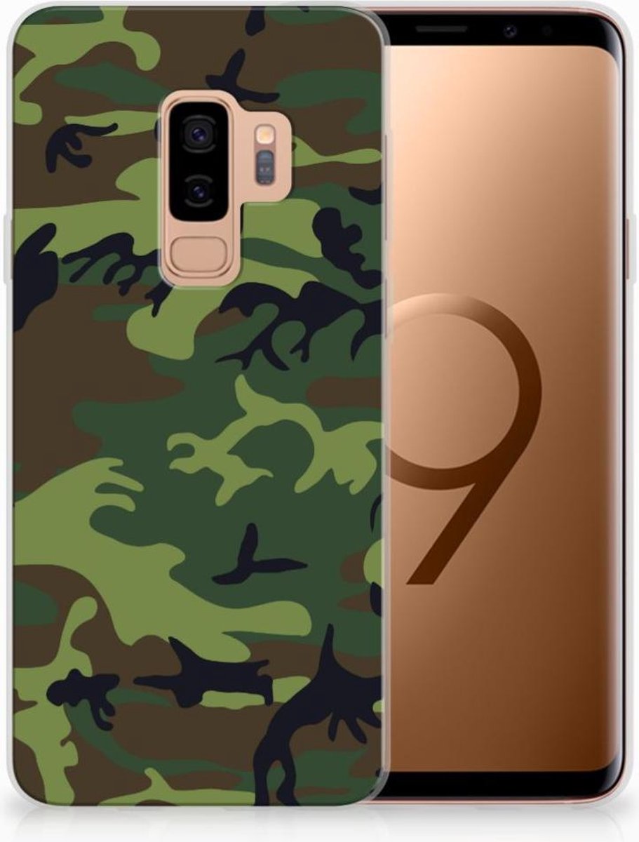 Samsung Galaxy S9 Plus TPU bumper Army Dark