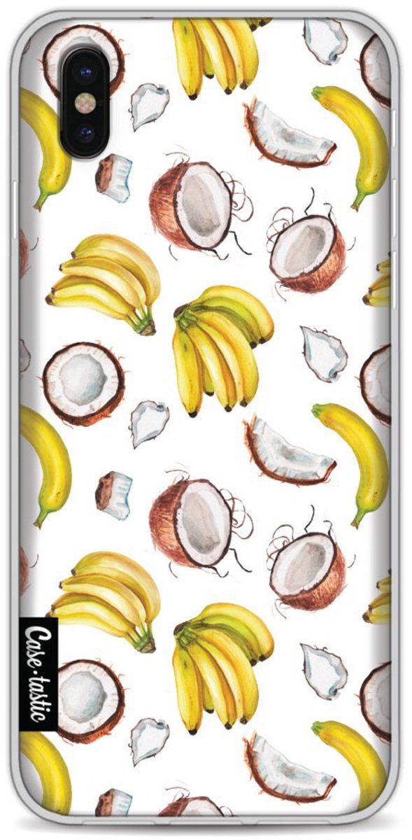 Casetastic Softcover Apple iPhone X - Banana Coco Mania
