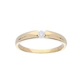 Glow - Gouden ring met steen