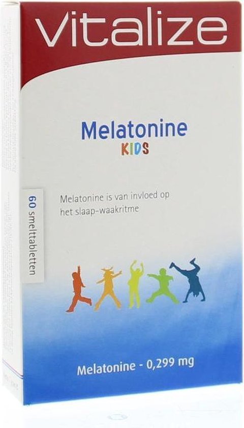 Vitalize Melatonine Kids 0.299 60 Smelttabletten