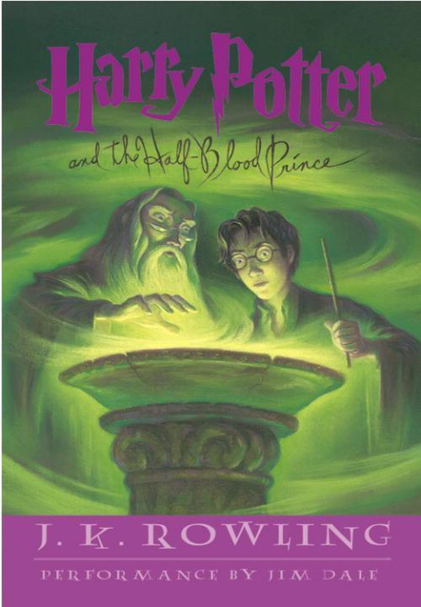 Omslag van Harry Potter and the Half-blood Prince