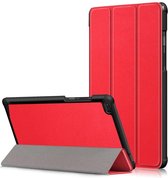 Lenovo Tab E8 hoesje - Smart Tri-Fold Case - rood