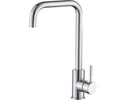 Keukenkraan model 8601-CU Mengkraan, 34cm hoog, kleur Chroom