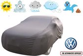 Housse Voiture Polyester Stretch Gris Volkswagen Polo 9N 2001-2005
