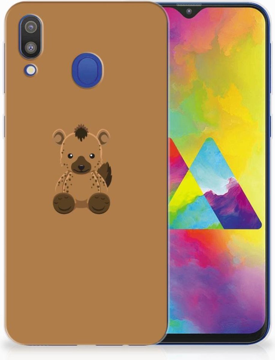 Samsung Galaxy M20 (Power) Telefoonhoesje met Naam Baby Hyena