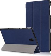 Samsung Galaxy Tab A 10.5 2018 Hoesje Book Case Hoes Cover Donkerblauw