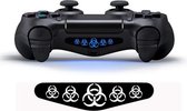 Hazard – Nuke lightbar sticker geschikt voor PlayStation 4 – PS4 controller – 1 stuks