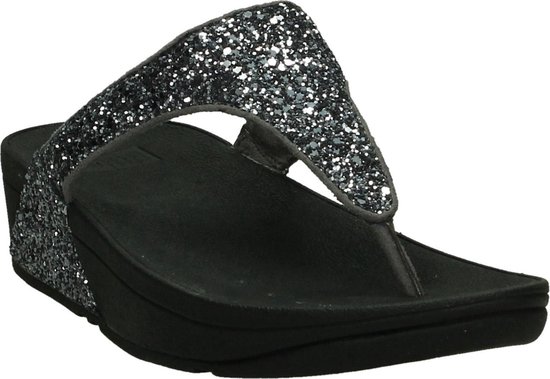 FitFlop Glitterball Toe-Post - Elegante slipper - Dames - Maat - Zilver - C62-054... | bol.com