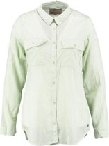 Garcia zachtgroene blouse - valt kleiner - Maat - XS