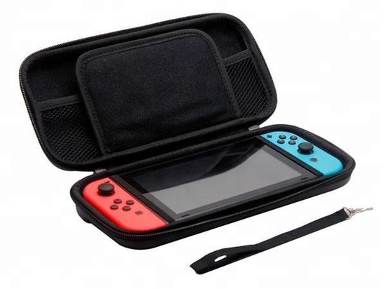 Premium Case geschikt voor Nintendo Switch - Beschermhoes - Accessoires - Hoogwaardig Materiaal Beschermd Regen Water, Stoten En Vallen - Shackways