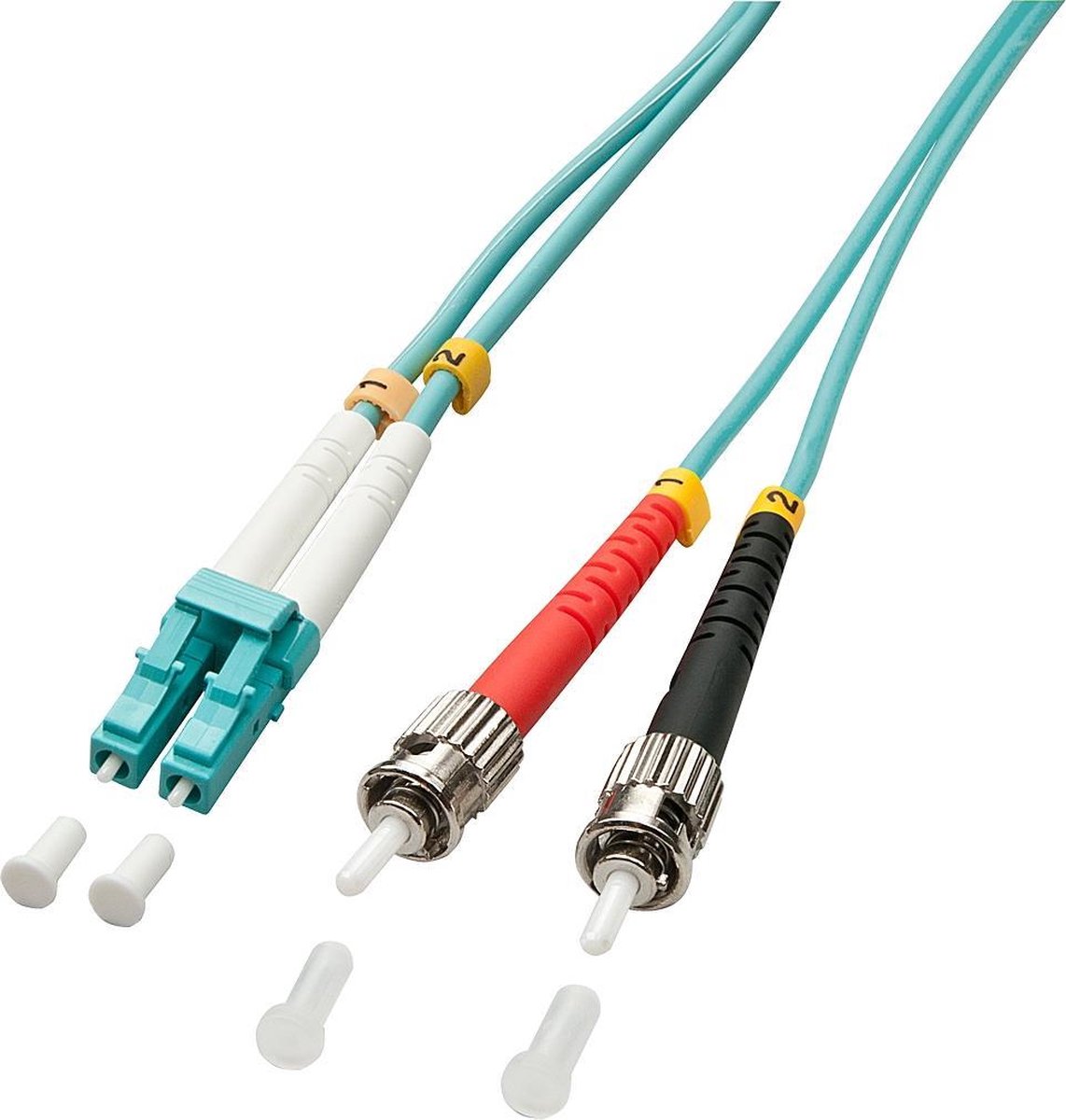 Lindy LWL-Duplexkabel LC/ST OM3 15m 50/125f¦m Multimode