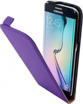 Mobiparts Premium Flip Case Samsung Galaxy S6 Edge Purple