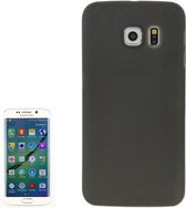Samsung Galaxy S6 Edge - hoes, cover, case - TPU - Ultra dun - Zwart