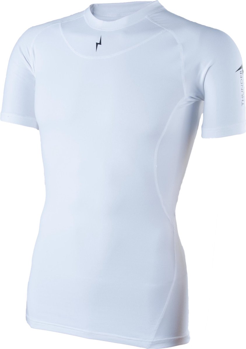 Thundersports Baselayer Shortsleeve - Unisex - Wit - XL