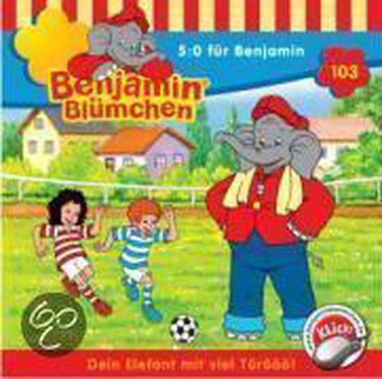 Benjamin Blümchen 103. 5:0 Für Benjamin. Cd - cover
