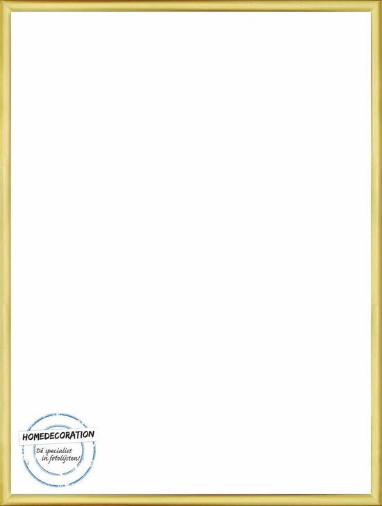 Homedecoration Almelo – Fotolijst – Fotomaat – 68 x 77 cm – Goud Glans